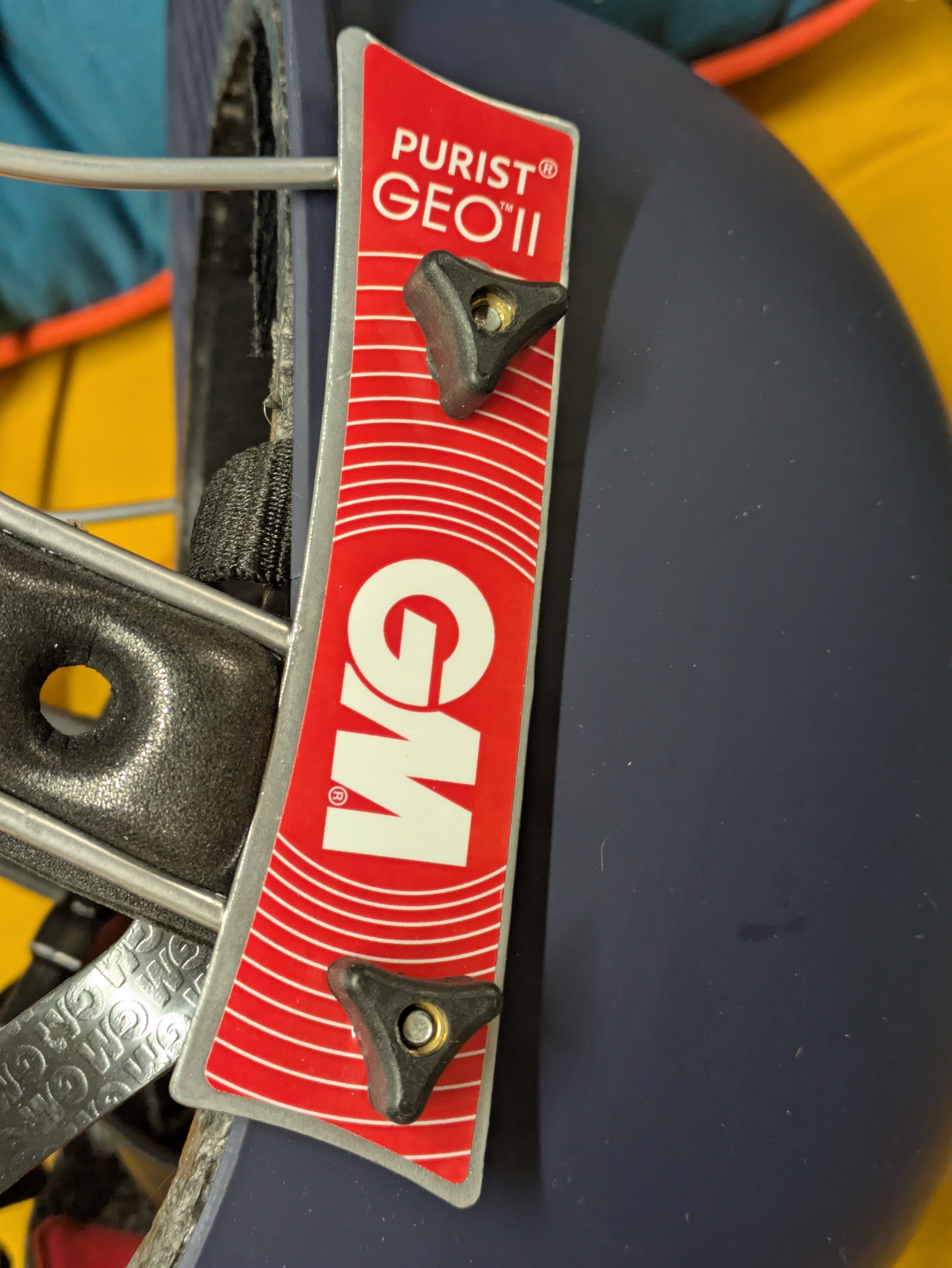 GM junior cricket helmet