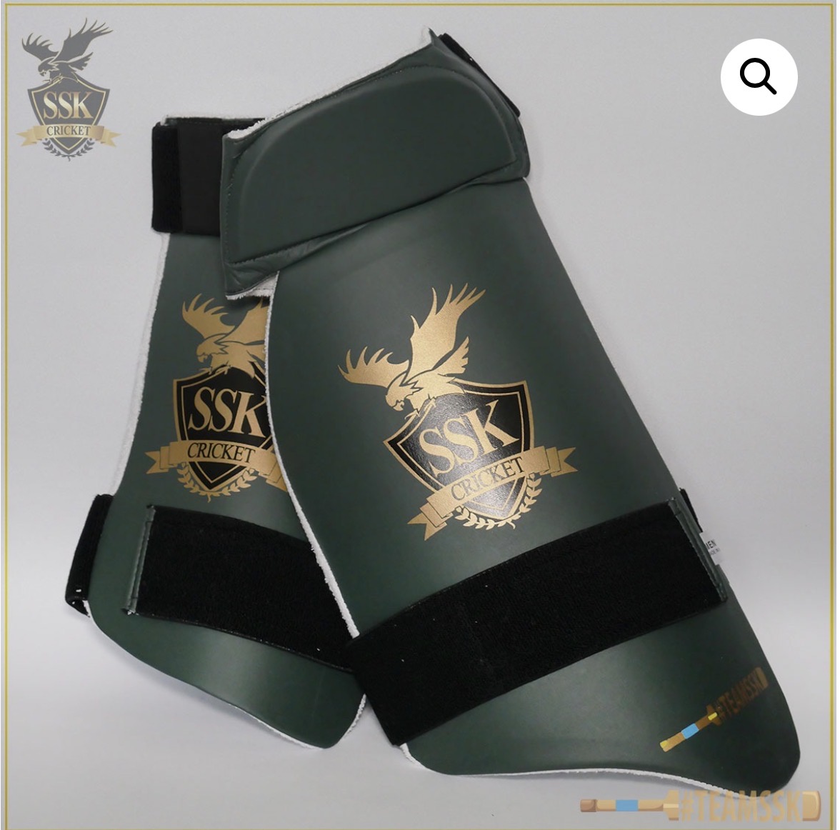 SSK Bottle Green Combo Thigh Pad Set Men’s LH