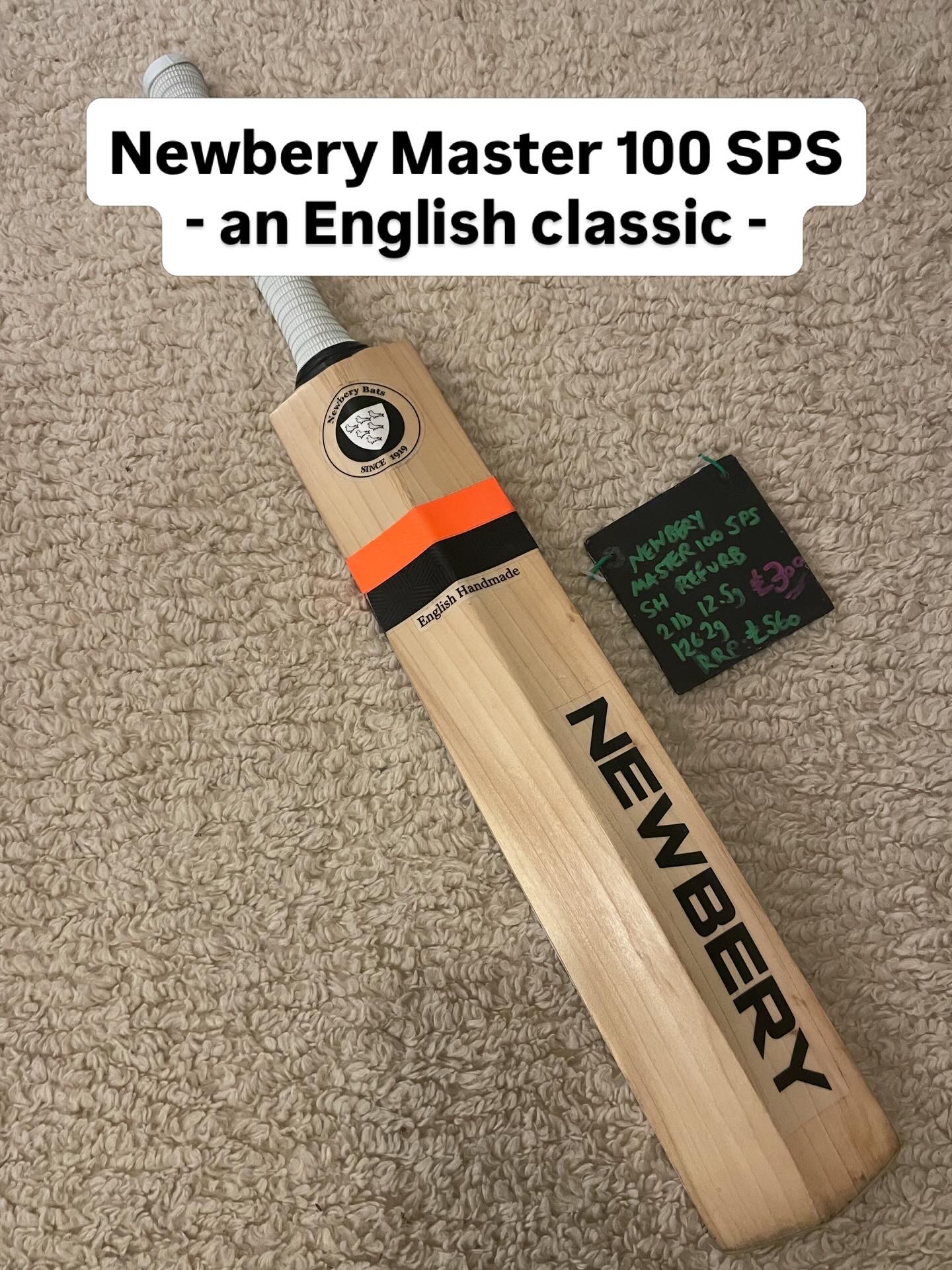 Newbery Master 100 SPS Grade 1 SH 2.12 used cricket bat RRP: £560