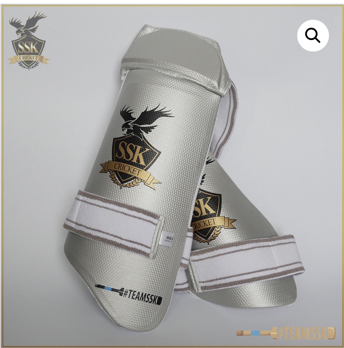 SSK Silver Combo Thigh Pads Men’s LH